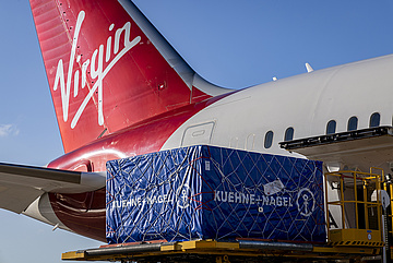 Foto: Kühne+Nagel / Virgin Atlantic