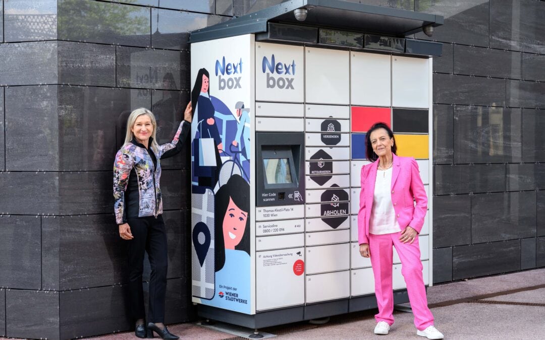 WienBox wird zu Nextbox: Einheitlicher Zugang zu Paketboxen