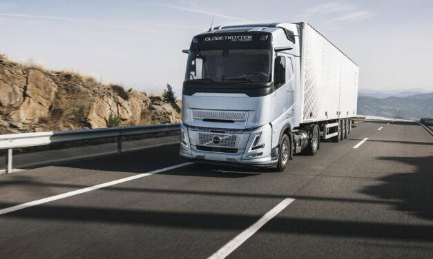 Gasbetriebene Lkw von Volvo