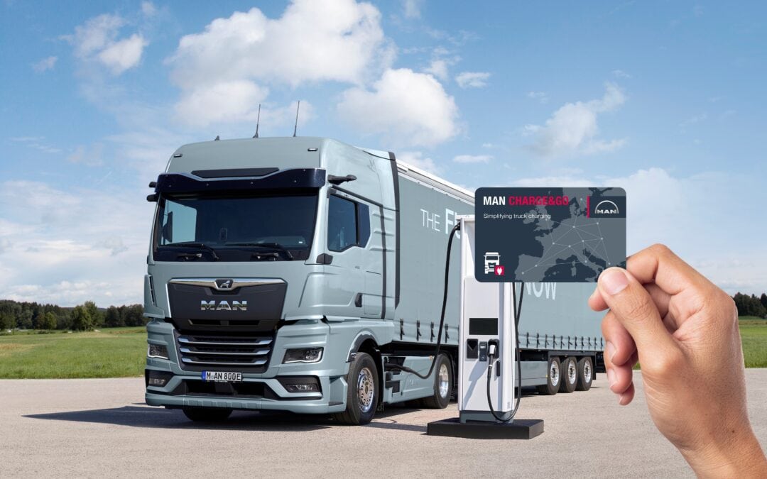 MAN Charge&Go: Neuer Ladeservice für E-Lkw startet europaweit