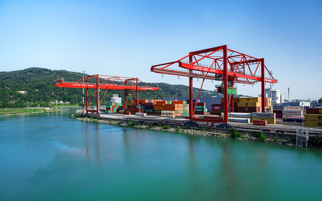 Linz AG Hafen erzielt Rekordumschlag im Mai