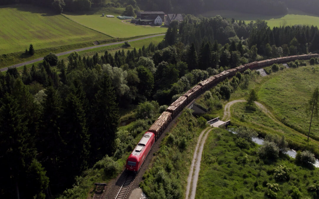 ÖBB RCG spart 34.000 Tonnen CO₂ bei Holztransport