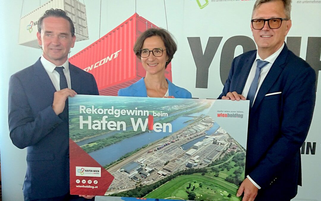 Hafen Wien verzeichnet Rekordgewinn im Jahr 2024