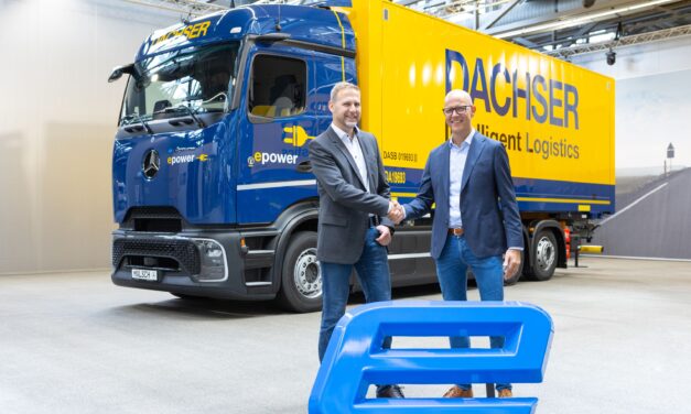 Dachser bringt eActros 600 in den Fernverkehr