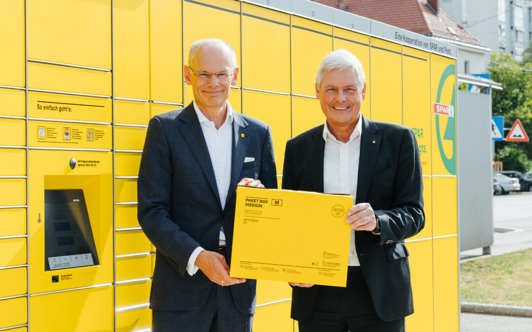 SPAR und Post bringen über 100 neue 24/7 Poststationen