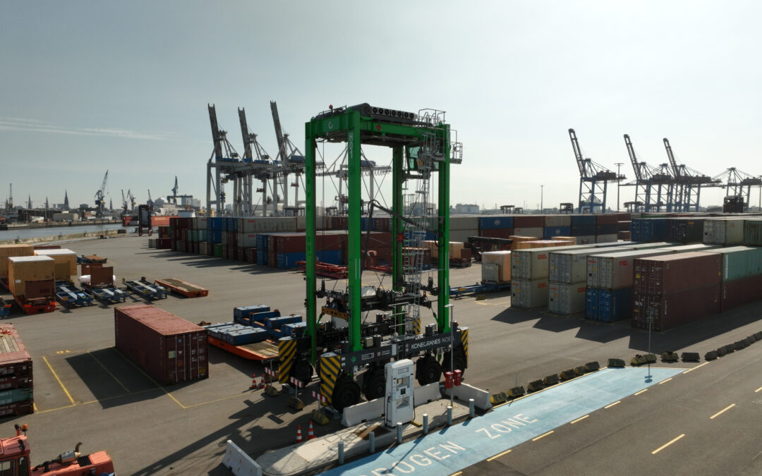 HHLA testet Wasserstoff-Van-Carrier