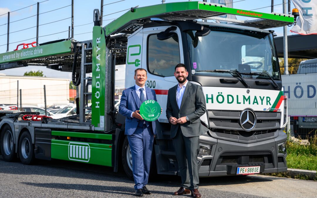 Vollelektrische Fahrzeuglogistik in Wien