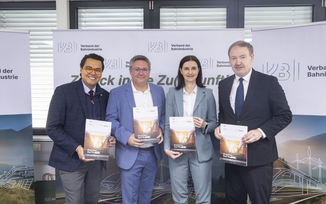 Austrian Rail Report 2025: Bahnindustrie bleibt Motor für Wirtschaft