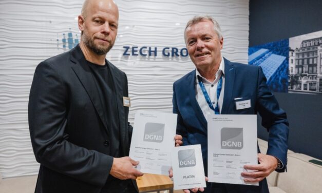 DLH Österreich erhält DGNB-Platin-Zertifikat