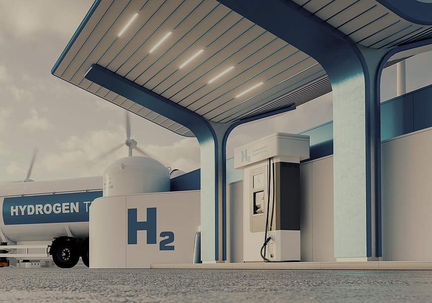 Wasserstoff-Lkw bei Netto