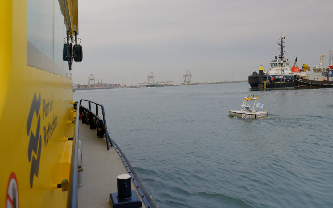 Erstes unbemanntes Schiff in Rotterdam erfolgreich getestet