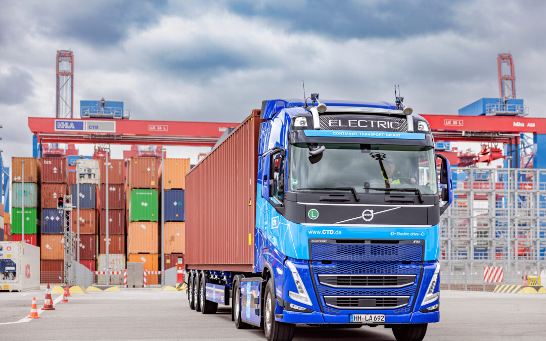 E-Lkw im Hamburger Hafen: HHLA hebt Slotbindung auf