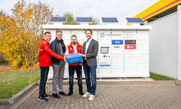 Smarte Paketstationen an über 50 Tankstellen in Deutschland
