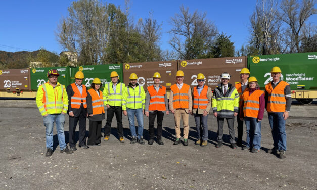 Innofreight feiert Erfolgsgeschichte im Holztransport