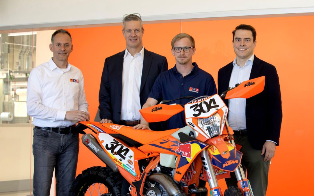 DHL Express und Red Bull KTM Factory Racing verlängern Enduro-Partnerschaft