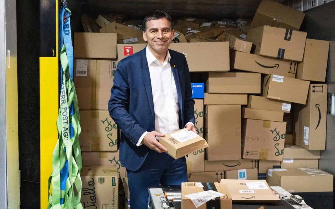 Post bewegte rund 1,6 Millionen Pakete an einem einzigen Tag