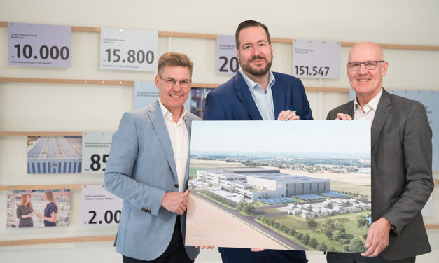 dm investiert 230 Mio. Euro in neues Verteilzentrum in Kronstorf