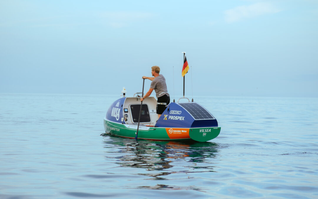 Gebrüder Weiss bringt SUP-Board klimaneutral zurück