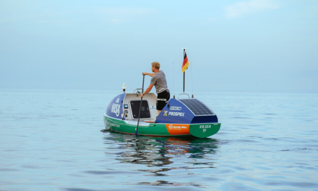 Gebrüder Weiss bringt SUP-Board klimaneutral zurück