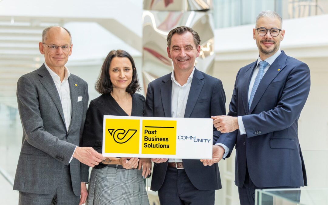 Post Business Solutions und Comm-Unity verlängern Partnerschaft