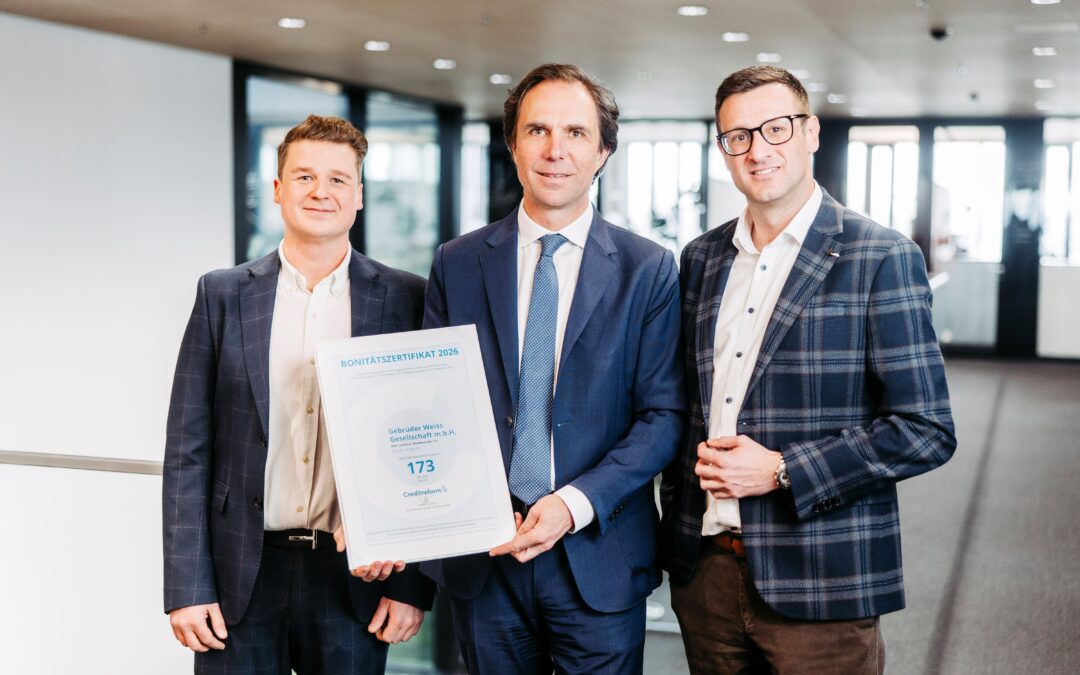 Creditreform bestätigt hohe Bonität von Gebrüder Weiss