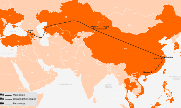 Wöchentlicher Lkw-Service von China nach Georgien