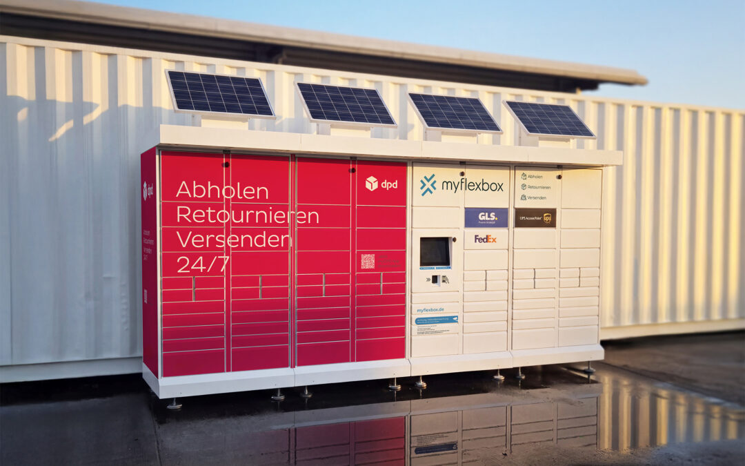 DPD Deutschland baut Paketstationen-Angebot mit myflexbox aus
