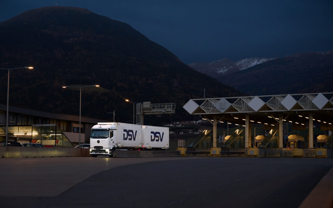 DSV fährt erstmals vollelektrisch über den Brenner