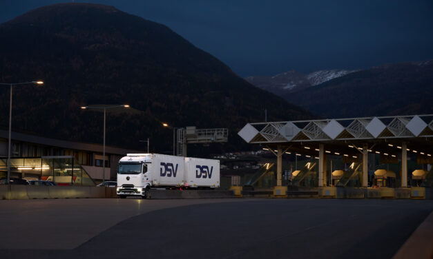 DSV fährt erstmals vollelektrisch über den Brenner
