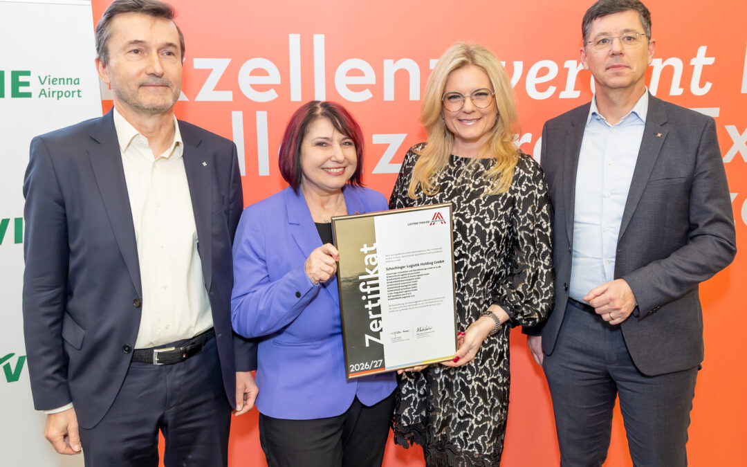 Schachinger Logistik erhält Leitbetriebe-Austria-Zertifizierung