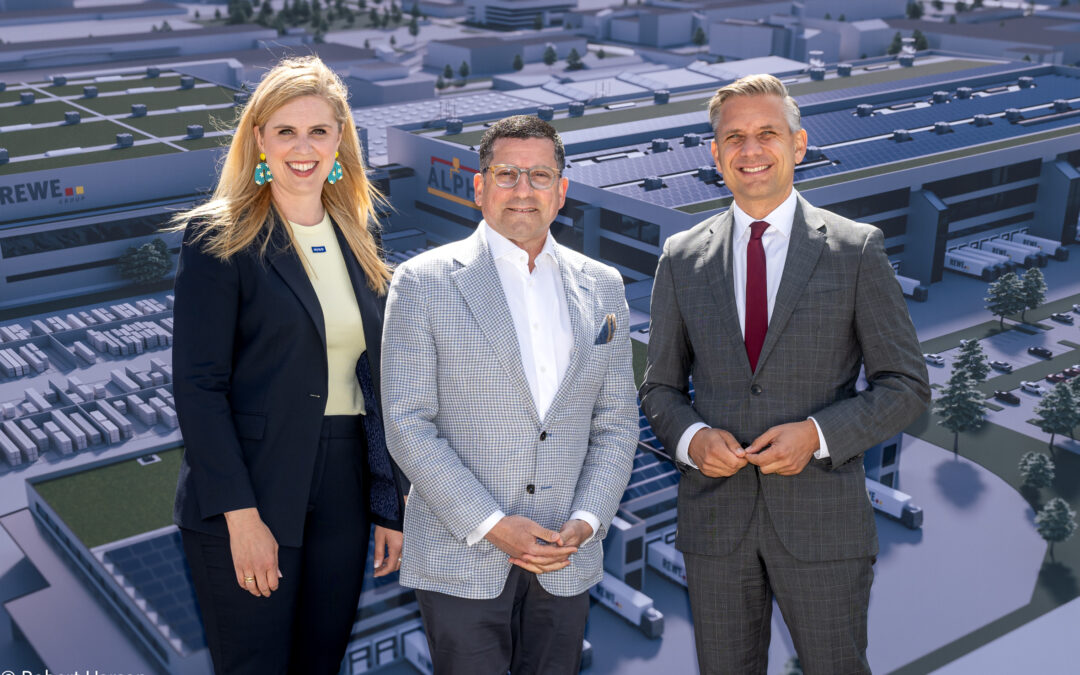 REWE startet Bau von 600-Millionen-Logistikzentrum