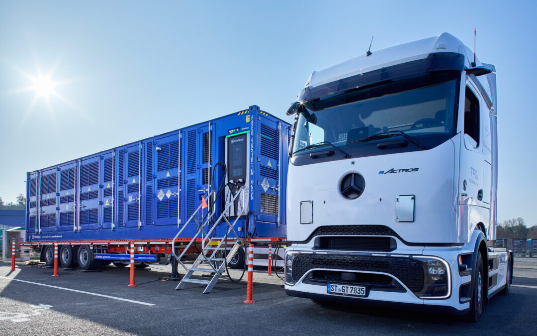 Mobile Energiespeicher der E-Lkw als Gamechanger
