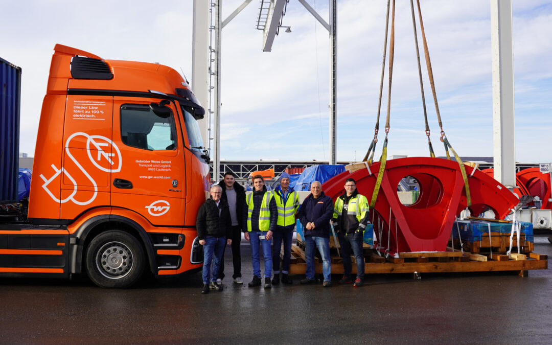 Gebrüder Weiss transportiert Seilbahn nach Malaysia
