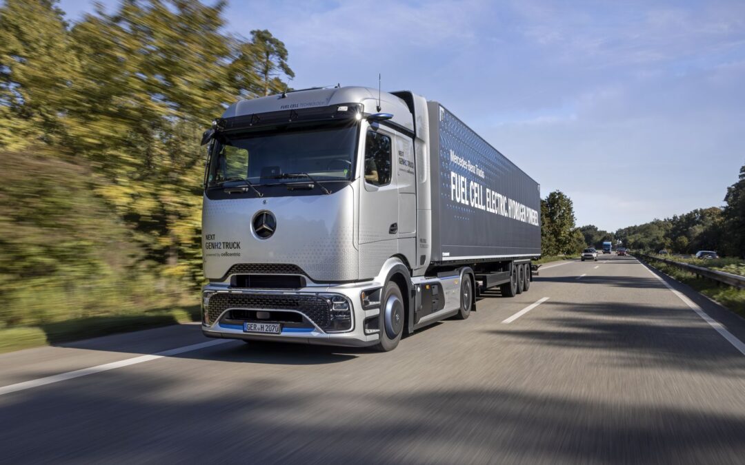 Dachser testet neue Wasserstoff-Lkw von Daimler Truck