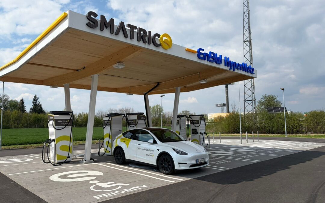 SMATRICS EnBW erweitert Ultraschnellladenetz
