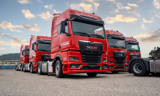 Quehenberger investiert in 350 neue MAN-Lkw