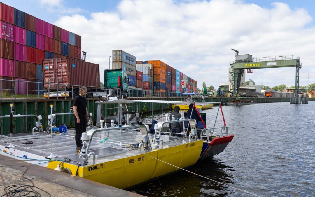 TU Berlin erforscht autonome Elektroboote für die Citylogistik