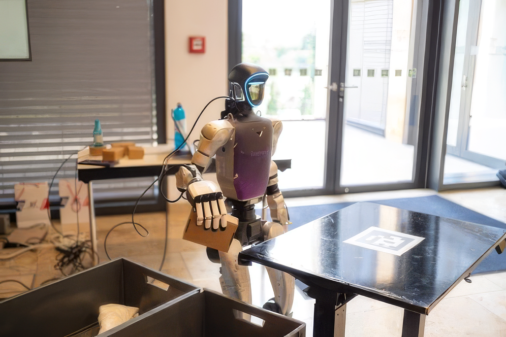 Humanoide Roboter bei ID Logistics