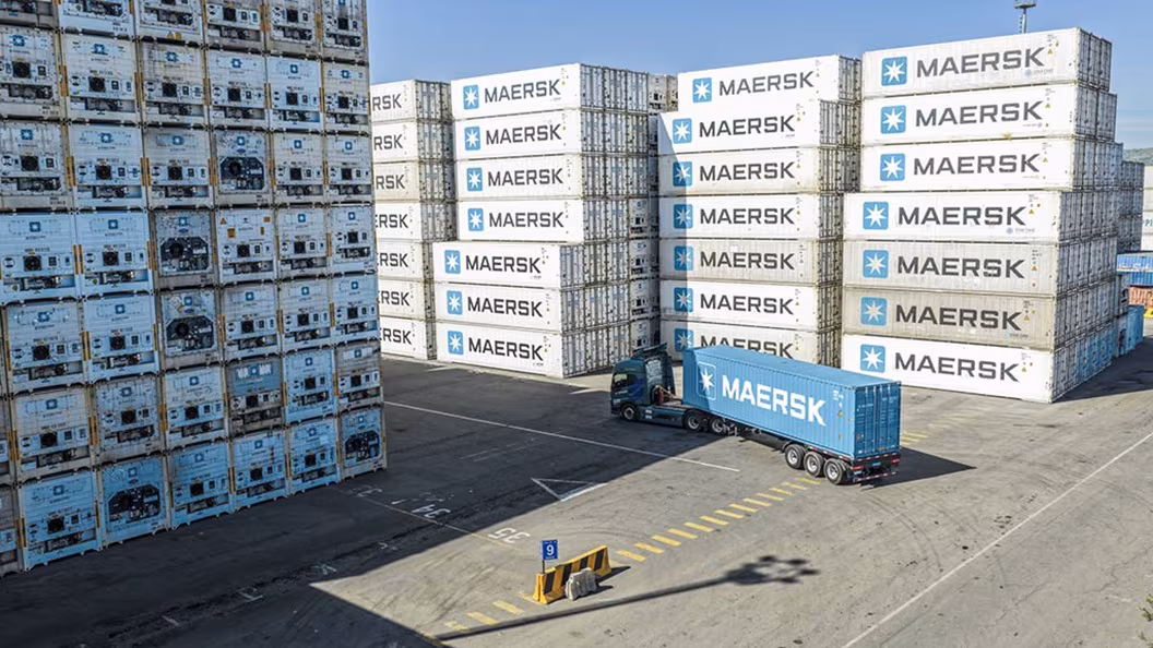 Maersk modernisiert vernetzte Kühlcontainer