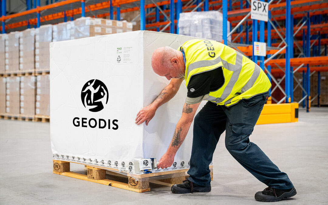 GEODIS testet erfolgreich Papierabdeckungen für Pharma-Luftfracht