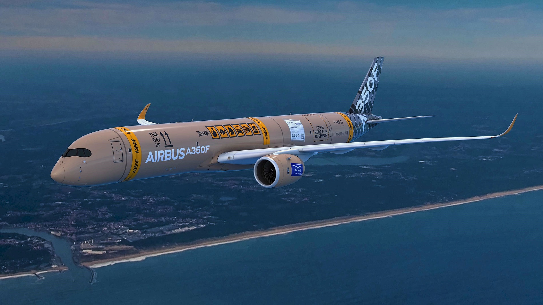 350F Airbus Nurfrachter
