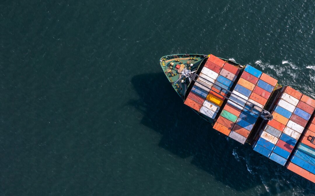 Containerfrachten driften auseinander