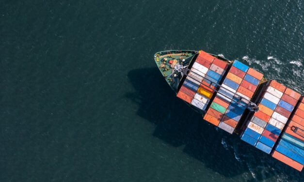 Containerfrachten driften auseinander