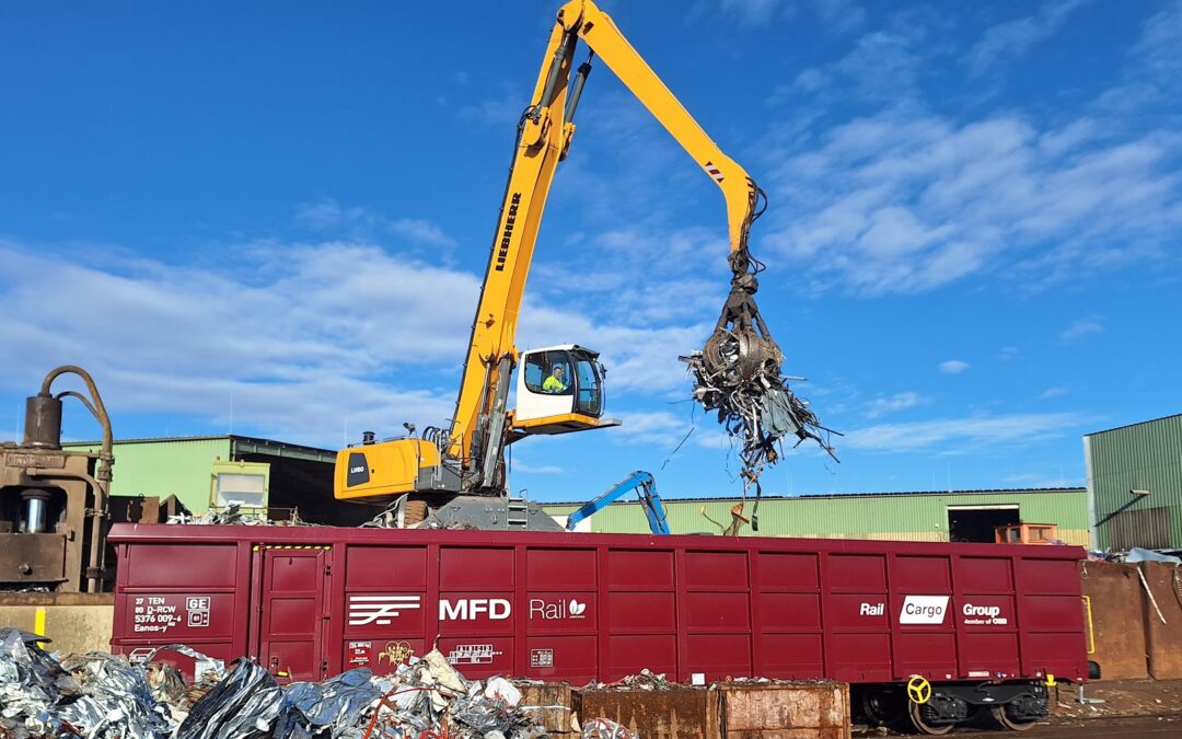 ÖBB Rail Cargo Group modernisiert Schrottwagenflotte