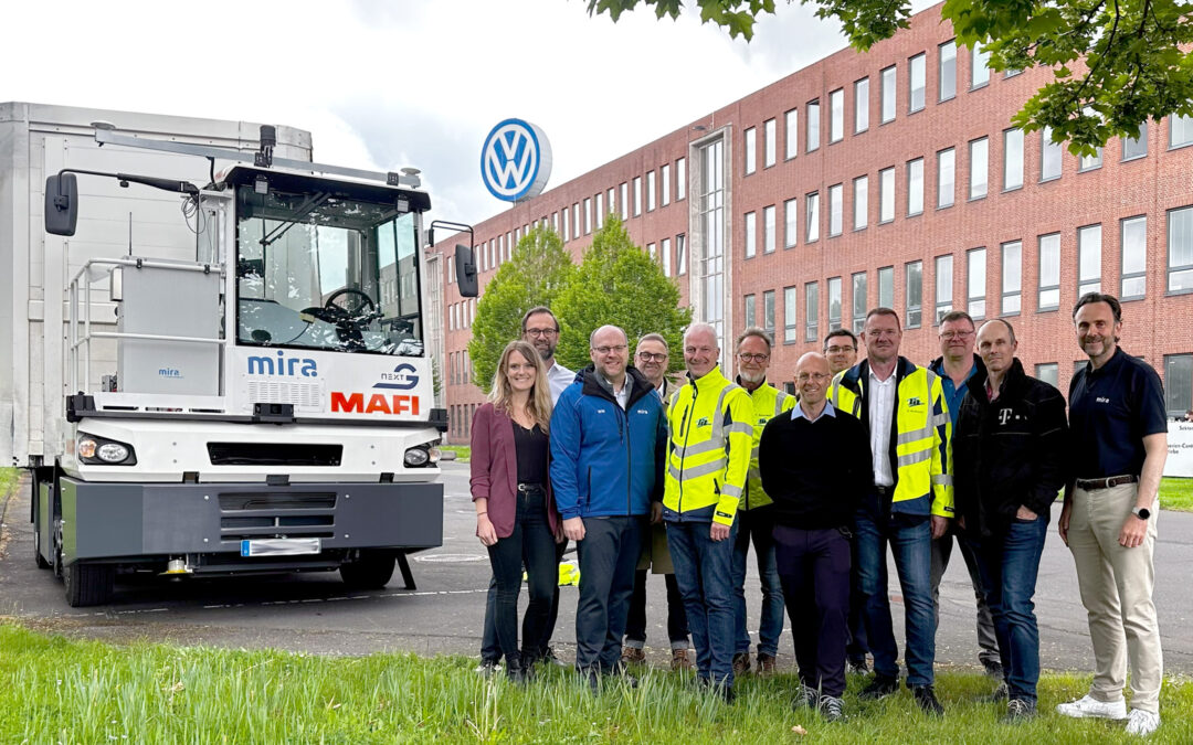 Volkswagen testet ferngesteuerte Lkw in Hessen