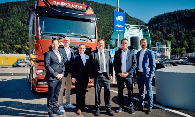 OMV startet E-Lkw-Schnellladen an der Brennerroute