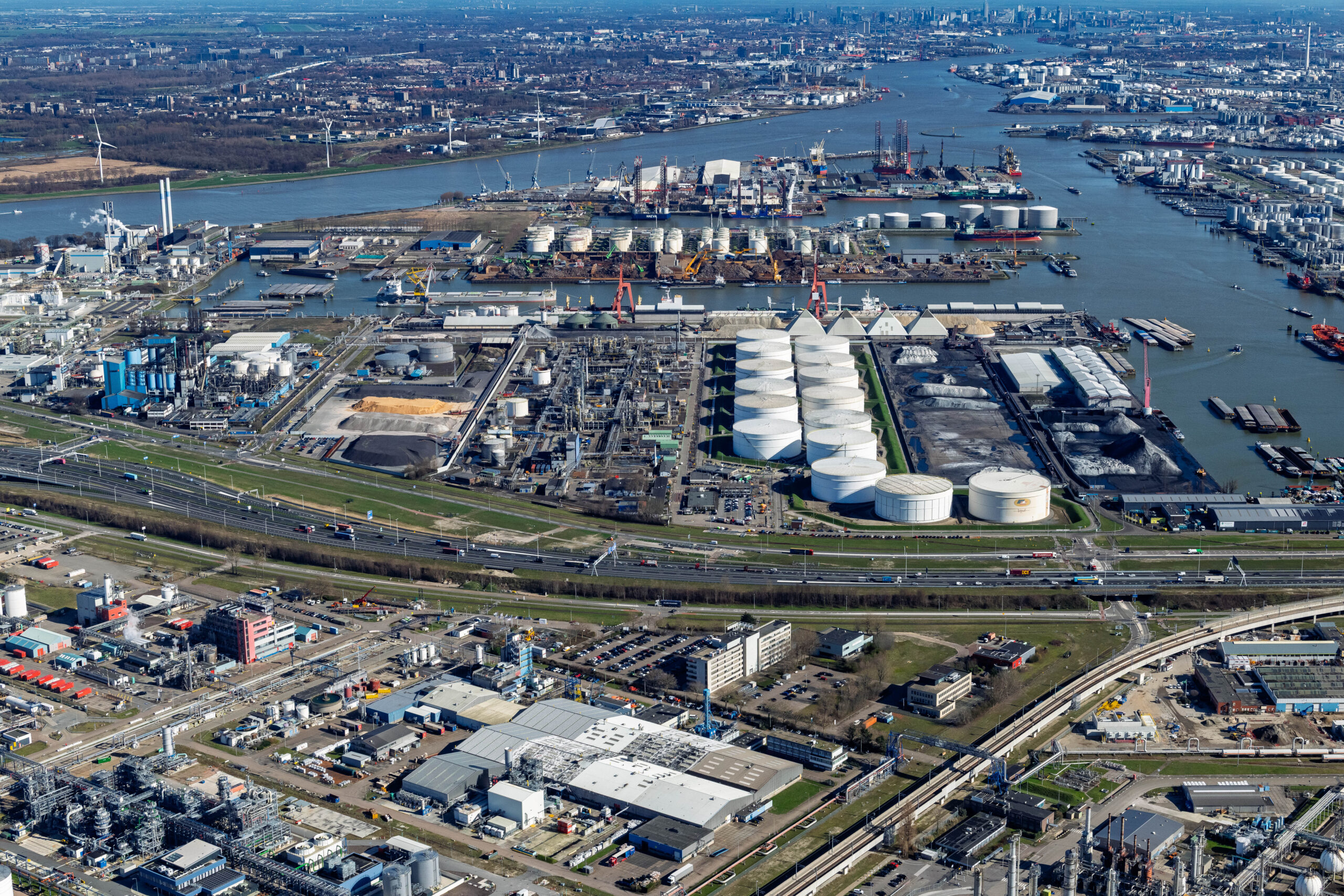 Botlek Rotterdamer Hafen