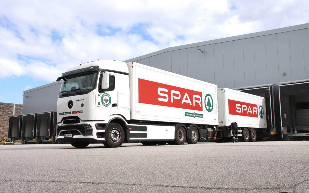 SPAR setzt sechs elektrische eActros 600 ein