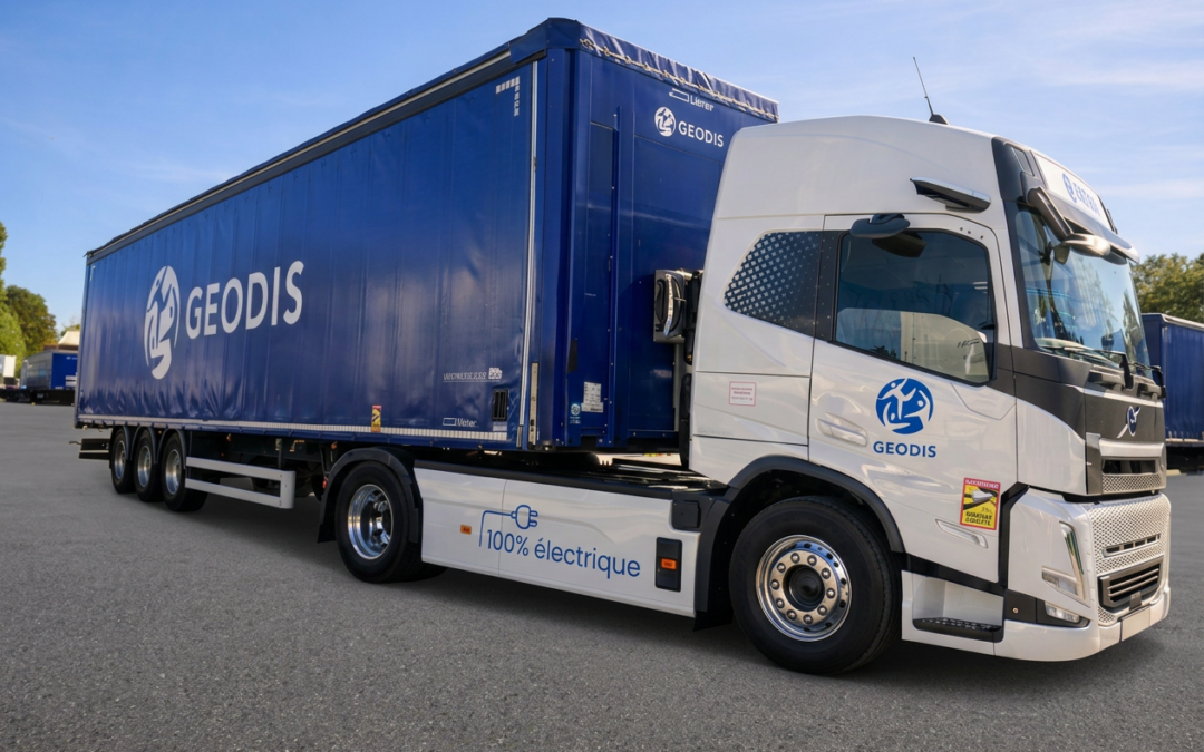 GEODIS gibt 110 neue elektrische Schwerlast-Lkw in Auftrag