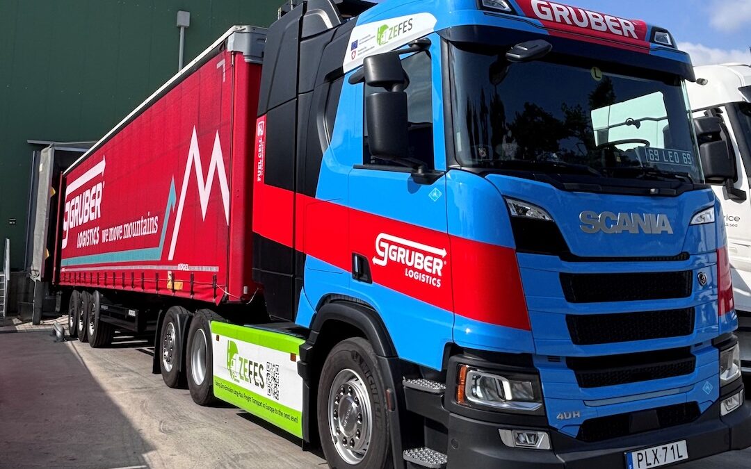 GRUBER Logistics: Wasserstoff-Lkw-Einsatz an Mailänder Flughafen
